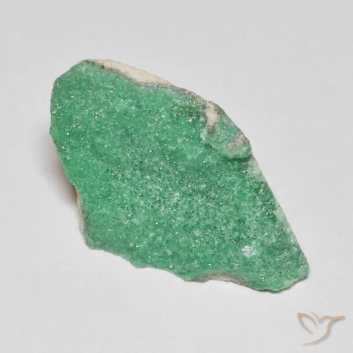 Variscite druzy Vert moyen naturelle Fantaisie, 6.09 ct, Opaque