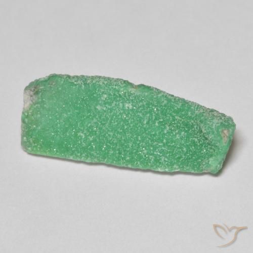 Variscite druzy Vert jaunâtre pâle naturelle Fantaisie, 6.16 ct, Opaque