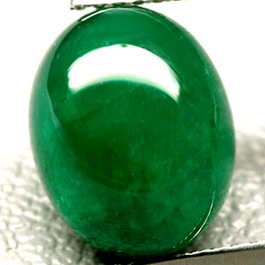 Émeraude Vert naturelle Transparent, 4.30 ct, Transparent / Translucide