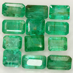 Achetez naturel ct vert émeraude gems, taille émeraude, en provenance colombie chez gemselect. en stock, livraison internationale!