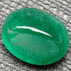 Émeraude vert naturelle transparent, 2,64 ct, transparent / translucide