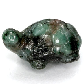 Émeraude Black Green naturelle Forme fantaisie, 6.06 ct, Opaque