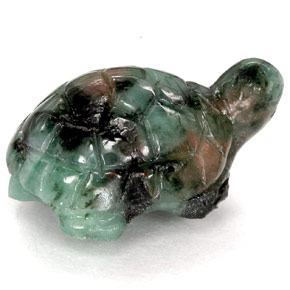 Émeraude Black Green naturelle Forme fantaisie, 6.06 ct, Opaque