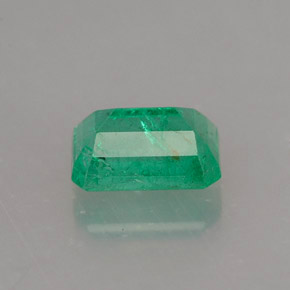 Émeraude vert naturelle taille émeraude, 1,10 ct, SI-I1