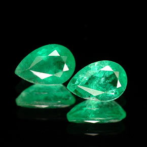 Achetez naturel ct vert émeraude gems, en forme de poire, en provenance colombie chez gemselect. en stock, livraison internationale!