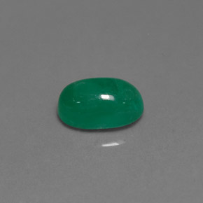 Émeraude vert naturelle transparent, 0,90 ct, transparent / translucide