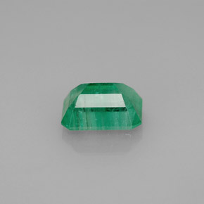 Émeraude vert naturelle taille émeraude, 1,53 ct, I1