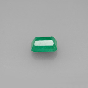 Émeraude vert naturelle taille émeraude, 0,71 ct, SI-I1