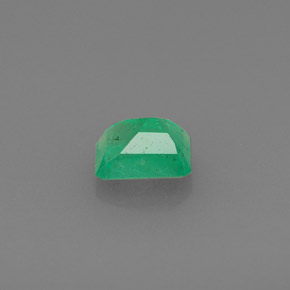 Émeraude vert naturelle taille émeraude, 0,47 ct, SI-I1