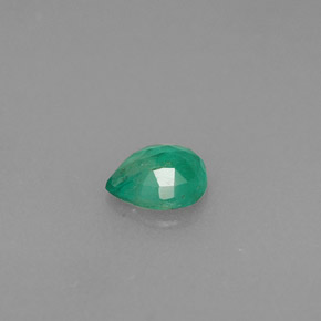 Émeraude vert naturelle en forme de poire, 0,29 ct, SI