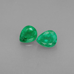 Achetez naturel ct vert émeraude gems, en forme de poire, en provenance colombie chez gemselect. en stock, livraison internationale!