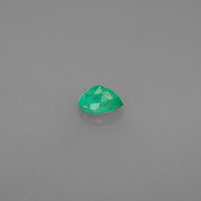Émeraude Vert naturelle En forme de poire, 0.27 ct, VS-SI