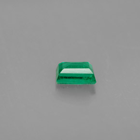 Émeraude vert naturelle baguette, 0,33 ct, VS-SI