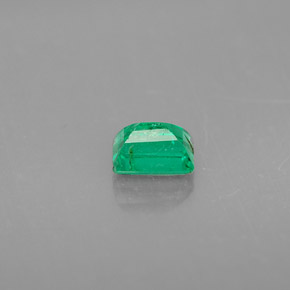Émeraude vert naturelle baguette, 0,38 ct, VS-SI