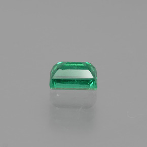 Émeraude vert naturelle baguette, 0,34 ct, VS-SI