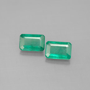 Achetez naturel ct vert émeraude gems, taille émeraude, en provenance colombie chez gemselect. en stock, livraison internationale!