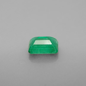 Émeraude vert naturelle taille émeraude, 1,04 ct, VS-SI