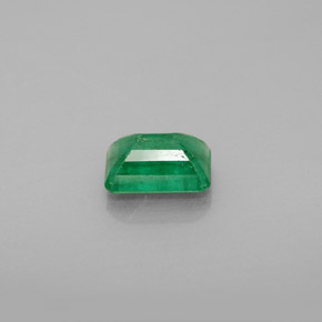 Émeraude vert naturelle taille émeraude, 0,92 ct, VS-SI