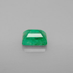 Émeraude vert naturelle taille émeraude, 1,18 ct, VS-SI