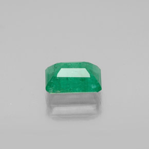 Émeraude vert naturelle taille émeraude, 0,95 ct, VS-SI