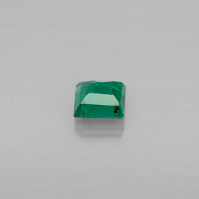 Émeraude vert naturelle baguette, 0,33 ct, SI
