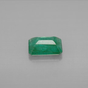 Émeraude vert naturelle taille émeraude, 1,17 ct, VS-SI