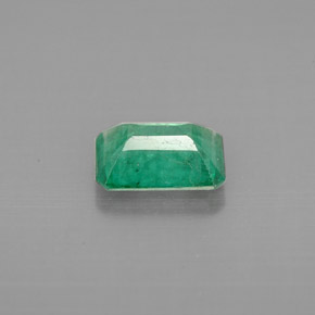Émeraude vert naturelle taille émeraude, 1,16 ct, VS-SI