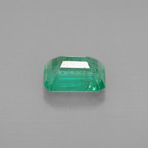 Émeraude vert naturelle taille émeraude, 1,40 ct, VS-SI