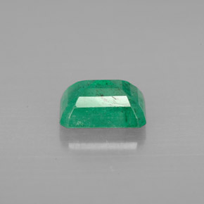Émeraude vert naturelle taille émeraude, 1,42 ct, VS-SI