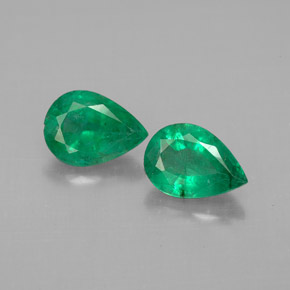 Achetez naturel ct vert émeraude gems, en forme de poire, en provenance colombie chez gemselect. en stock, livraison internationale!