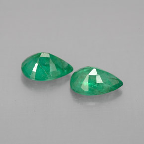Achetez naturel ct vert émeraude gems, en forme de poire, en provenance colombie chez gemselect. en stock, livraison internationale!