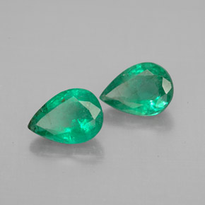 Achetez naturel ct vert émeraude gems, en forme de poire, en provenance colombie chez gemselect. en stock, livraison internationale!