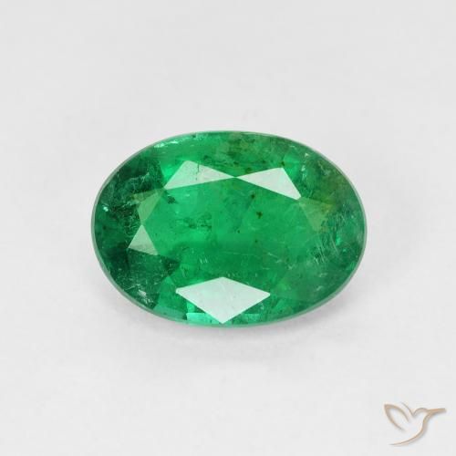 1.83ct Naturel Vert frais Émeraude, ovale, SI-I1