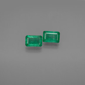 Achetez naturel ct vert émeraude gems, taille émeraude, en provenance colombie chez gemselect. en stock, livraison internationale!