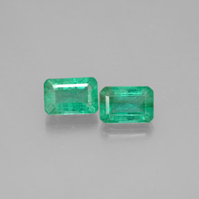 Achetez naturel ct vert émeraude gems, taille émeraude, en provenance colombie chez gemselect. en stock, livraison internationale!