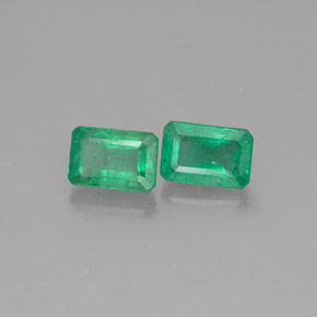 Achetez naturel ct vert émeraude gems, taille émeraude, en provenance colombie chez gemselect. en stock, livraison internationale!