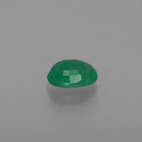 Émeraude vert naturelle coupe ovale, 0,33 ct, SI