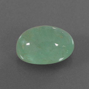 Émeraude vert naturelle transparent, 4,54 ct, transparent / translucide