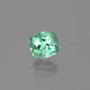 Émeraude vert naturelle coupe coussin, 1,82 ct, VS-SI