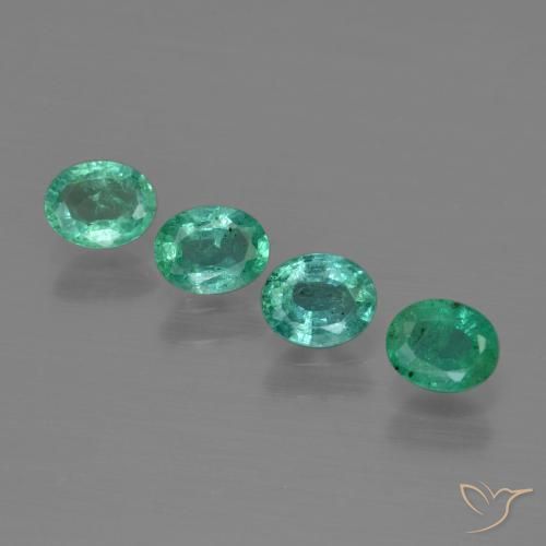 Shop natural 1.07ct Vert bleuâtre Émeraude gems, ovale, from Zambie at GemSelect. In stock, global shipping!