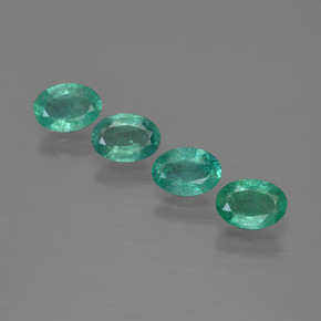 Achetez naturel 1,62ct vert émeraude gems, coupe ovale, en provenance zambie chez gemselect. en stock, livraison internationale!