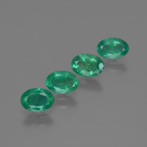 Achetez naturel 1,73ct vert émeraude gems, coupe ovale, en provenance zambie chez gemselect. en stock, livraison internationale!