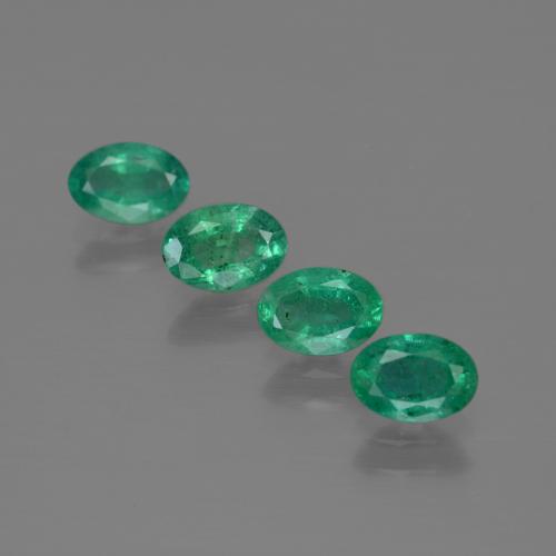 Achetez naturel 1,73ct vert émeraude gems, coupe ovale, en provenance zambie chez gemselect. en stock, livraison internationale!
