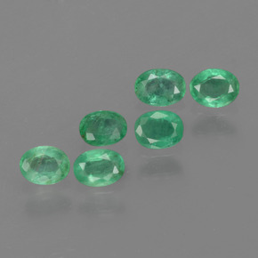 Achetez naturel ct Vert Émeraude gems, Coupe ovale, En provenance Colombie chez GemSelect. En stock, livraison internationale!
