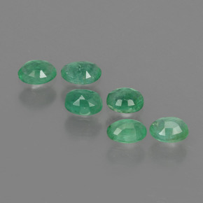 Achetez naturel ct Vert Émeraude gems, Coupe ovale, En provenance Colombie chez GemSelect. En stock, livraison internationale!