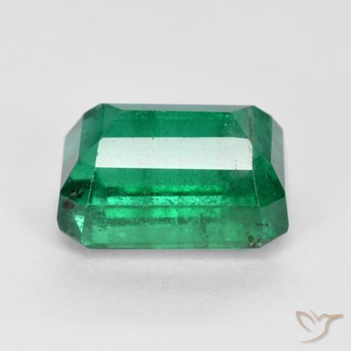 Émeraude Vert moyen naturelle Octogone / coupe Émeraude, 3.82 ct, VS-SI
