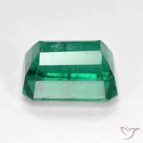 Émeraude Vert moyen naturelle Octogone / coupe Émeraude, 4.85 ct, VS-SI
