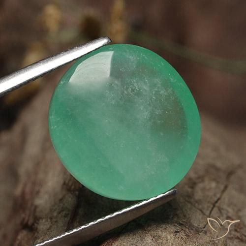 Émeraude Vert émeraude frais naturelle Tour, 13.06 ct, Translucide