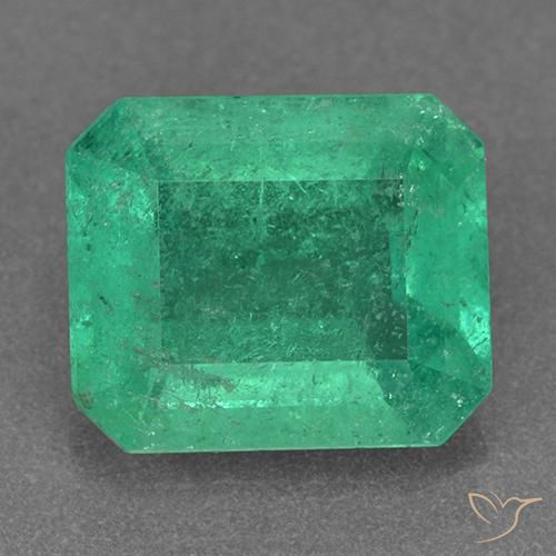 2.80ct Naturel Vert pistache Émeraude, Taille émeraude, VS-SI