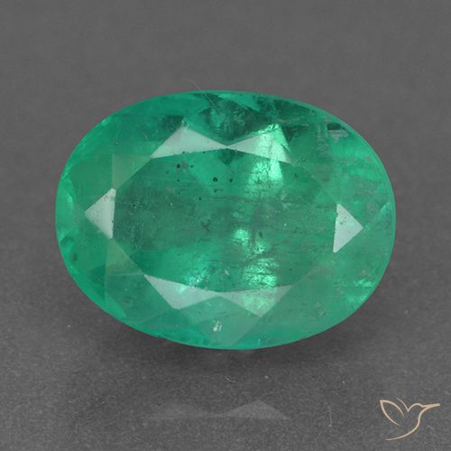 2.26ct Naturel Vert profond moyen Émeraude, ovale, VS-SI